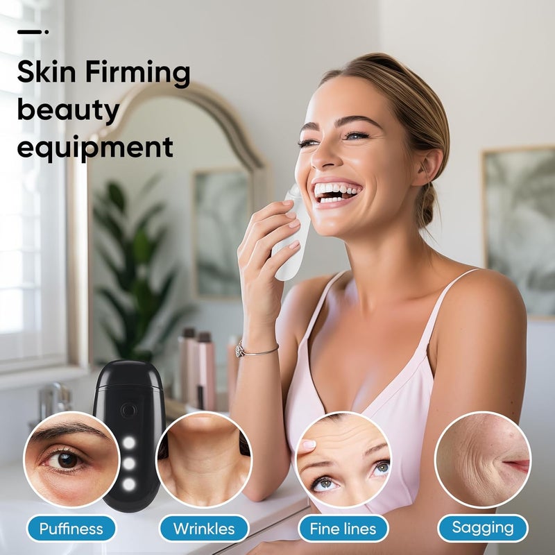 Aphrona Galvanic Spa - Facial Toning Device - Micro-Current Gua Sha face Tone Device - Skin Firming - FDA Cleared Facial Massager - Image 3